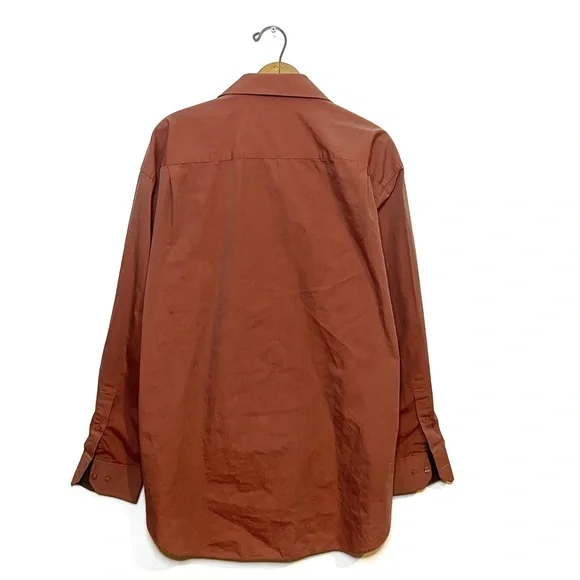 Balmain | Red Button Down - Picture 2 of 5